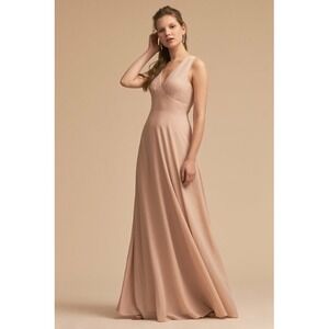 bhldn jemma scoop-neck corset fit & flare maxi dress Viene Corset Maxi Dress main image 1